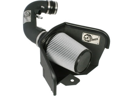 2011-2014 AFE Magnum FORCE Stage-2 Cold Air Intake with Pro DRY S Filter; Black