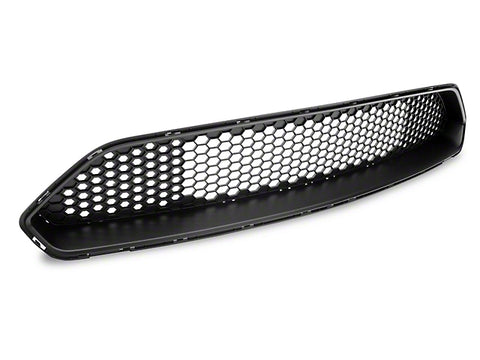 2018-2023 Mustang Mesh Upper Grille; Matte Black