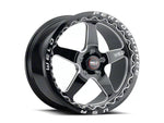 2005-2025 WELD Performance Ventura Beadlock Gloss Black Milled Wheel; Rear Only; 18x10; 50mm Offset