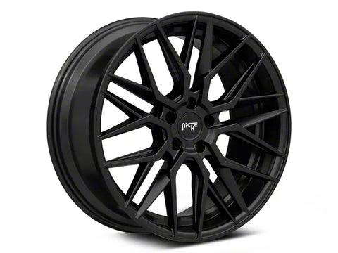 2005-2025 Niche Gamma Matte Black Wheel; 20x9; 35mm Offset