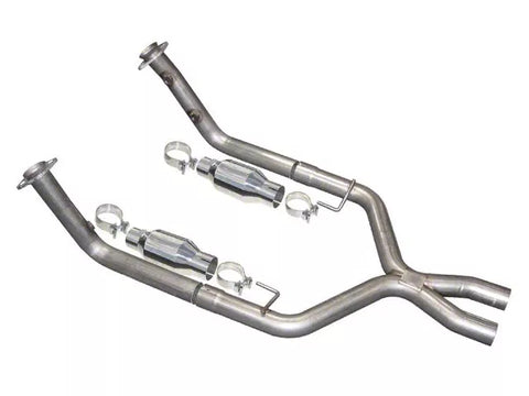 2005-2010 Pypes Catted X-Pipe with Ceramic Catalytic Converters