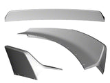 2015-2023 Mustang Fastback Clinched Flares Ducktail Rear Spoiler; Unpainted