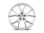 2005-2025 Dolce Performance Monza Gloss Silver Machined Face Wheel; 19x9.5; 40mm Offset