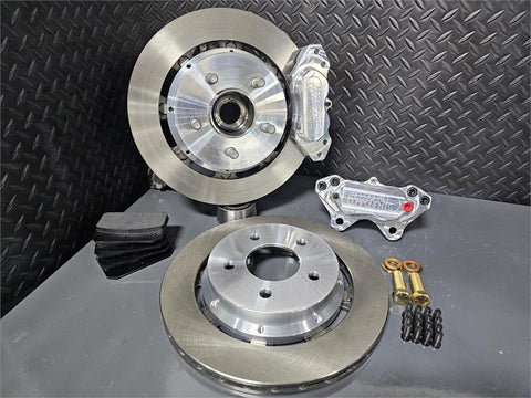 2024-2026 Mustang Direct Bolt on Rear Pro Street Brake Kit - Aerospace Components