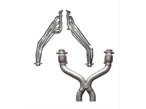 2011-2014 Pypes 1-5/8-Inch Long Tube Headers with Catted X-Pipe