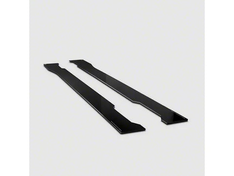 2013-2014 Roush Package Side Skirt Splitter Set; Straight Faded