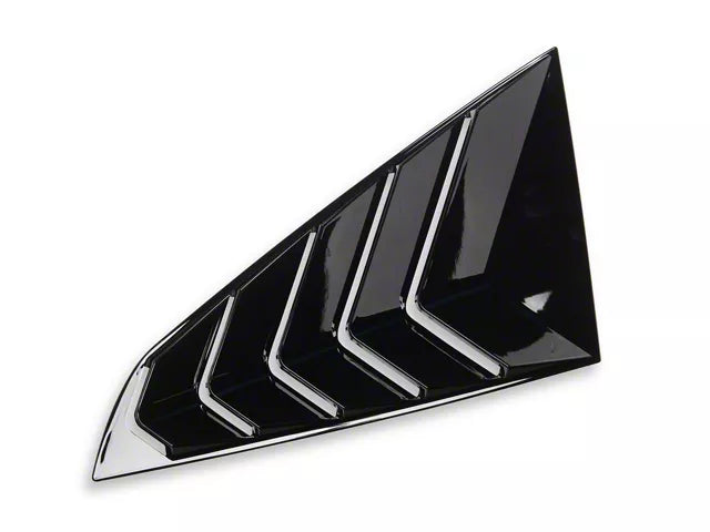 2024-2025 Mustang SpeedForm Sport Quarter Window Louvers Gloss Black