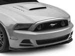 2013-2014 Cervini's GT500 Style Chin Spoiler; Fine Textured Black