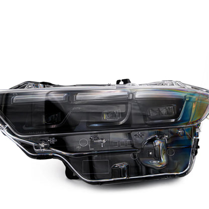 2024-2025 Ford Mustang S650 Headlights With Gloss Black Housing (Pair)