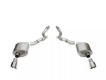 2024-2025 Mustang GT Convertible w/o Active Exhaust Corsa Performance Sport Axle-Back Exhaust with Polished Tips