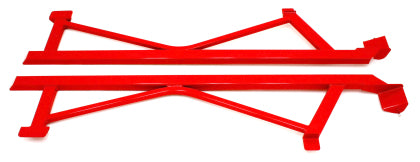 2005-2014 BMR Weld-On Boxed Subframe Connectors; Red