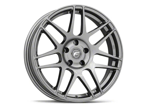 2005-2025 Forgestar F14 Drag Gunmetal Wheel; Front Only; 18x5; -23mm Offset