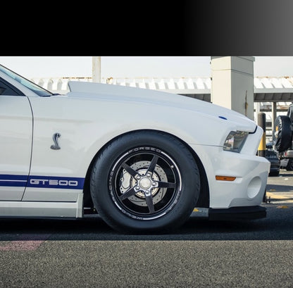 2005-2014 Mustang (Hat Style) Front Street Kit Dimpled and Slotted - Aerospace Components