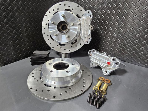 2024-2026 Mustang Direct Bolt on Rear Drag Race Brake - Aerospace Components
