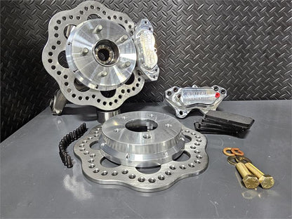 2024-2026 Mustang Direct Bolt on Rear Pro-Lite Drag Race Brake - Aerospace Components