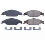 1999-2004 PowerStop Z17 Evolution Plus Clean Ride Ceramic Brake Pads; Front Pair