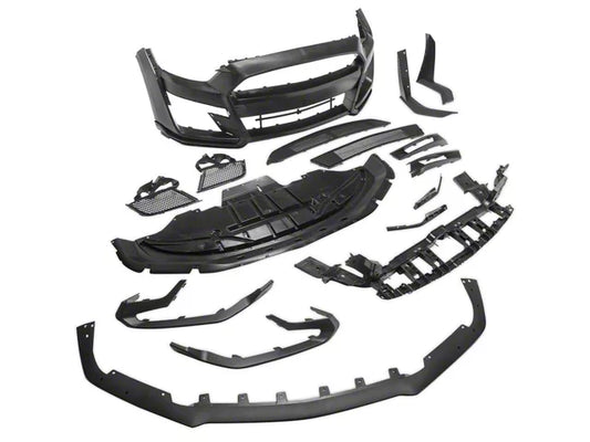 2018-2023 Mustang Fastback, Excluding GT350 & GT500 MP Concepts Widebody Kit; Unpainted