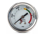 Nitrous Outlet Bottle Pressure Gauge; 4AN