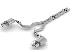 2018-2023 Mustang GT w/ Active Borla S-Type Cat-Back Exhaust with Chrome Tips