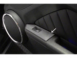 2010-2014 Door Arm Control Trim Plates; Brushed and Polished