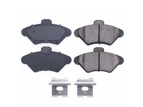 1994-1998 PowerStop Z17 Evolution Plus Clean Ride Ceramic Brake Pads; Front Pair