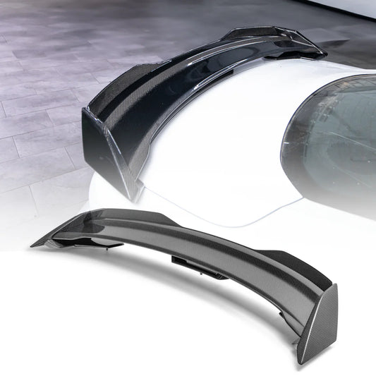 2024-2026 Mustang S650 Dark Horse Rear Spoiler Gloss Carbon Fiber 2pcs