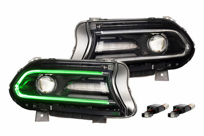 2015-2023 Dodge Charger Morimoto XRGB LED Headlights