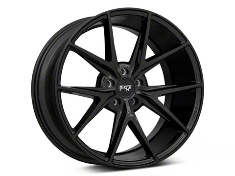 2005-2025 Niche Misano Gloss Black Wheel; 20x9; 35mm Offset