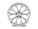 2005-2025 Dolce Performance Pista Gloss Silver Machined Face Wheel; 19x8.5; 35mm Offset