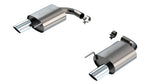 2024-2025 Mustang GT w/o Active Exhaust Borla ATAK Axle-Back Exhaust with Polished Tips