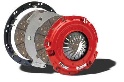 2018-2023 Mustang GT McLeod RST Twin Disc 800HP Organic Clutch Kit with 8-Bolt Aluminum Flywheel; 23-Spline