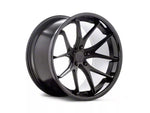 2005-2025 Ferrada Wheels FR2 Matte Black with Gloss Black Lip Wheel; 19x8.5; 35mm Offset