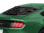 2015-2025 Mustang MP Concepts Rear Window Louvers; Matte Black