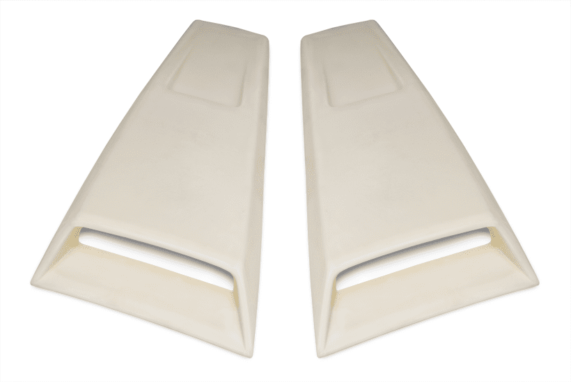 2010-2014 Cervini's Quarter Window Scoops; Unpainted