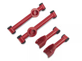 1979-2004 Mustang Rear Upper and Lower Control Arms Red