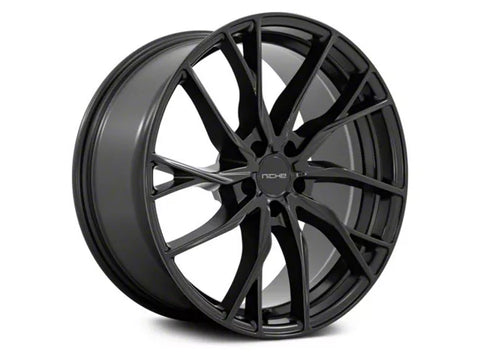 2005-2025 Niche Novara Matte Black Wheel; 20x9; 35mm Offset