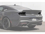 2024-2025 Mustang Tail Light Bezels; Smoked Tinted