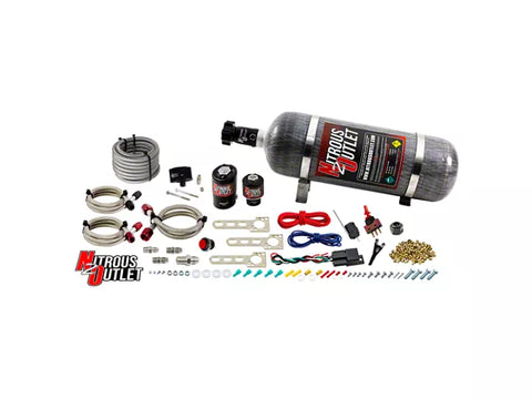 2005-2010 Nitrous Outlet EFI Single Nozzle System; 15 lb. Bottle