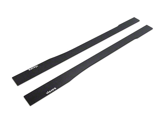 2005-2014 V1R Style Side Skirt Splitters; Textured Black