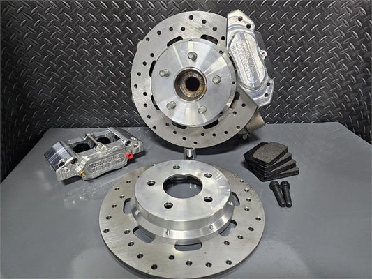 2024-2026 Mustang Dark Horse/ Performance Package Direct Bolt on Rear Drag Race Brake - Aerospace Components