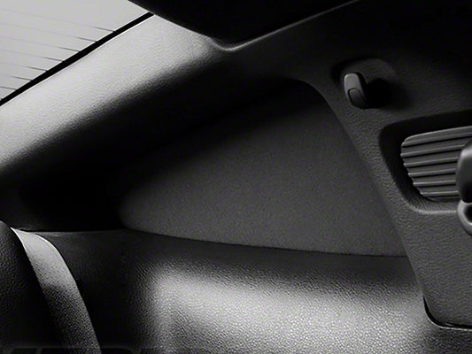 2005-2009 CDC Interior Quarter Window Covers; Charcoal