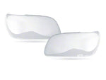 2010-2012 Headlight Covers; Clear