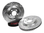 1994-2004 Baer Sport Drilled and Slotted Rotors; Front Pair