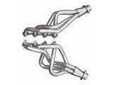 2005-2010 Pypes 1-5/8-Inch Long Tube Headers with Catted H-Pipe; EPA Approved; Polished