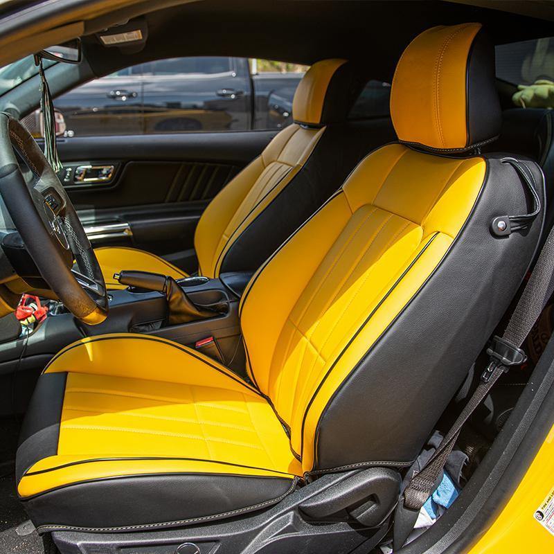 2024-2026 Ford Mustang S650 Coupe Leather Seat Covers