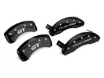 1994-1998 MGP Brake Caliper Covers with GT Logo; Black; Front and Rear