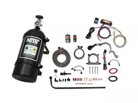 2018-2023 Mustang GT NOS Plate Wet Nitrous System; Black Bottle