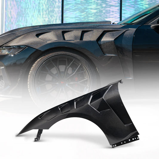 2024-2025 Mustang S650 Type-LM Gloss Carbon Fiber Fenders