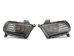 2010-2012 Morimoto XB Projector Headlights; Black Housing; Clear Lens