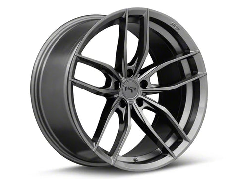 2005-2025 Niche Vosso Matte Anthracite Wheel; 20x9; 35mm Offset